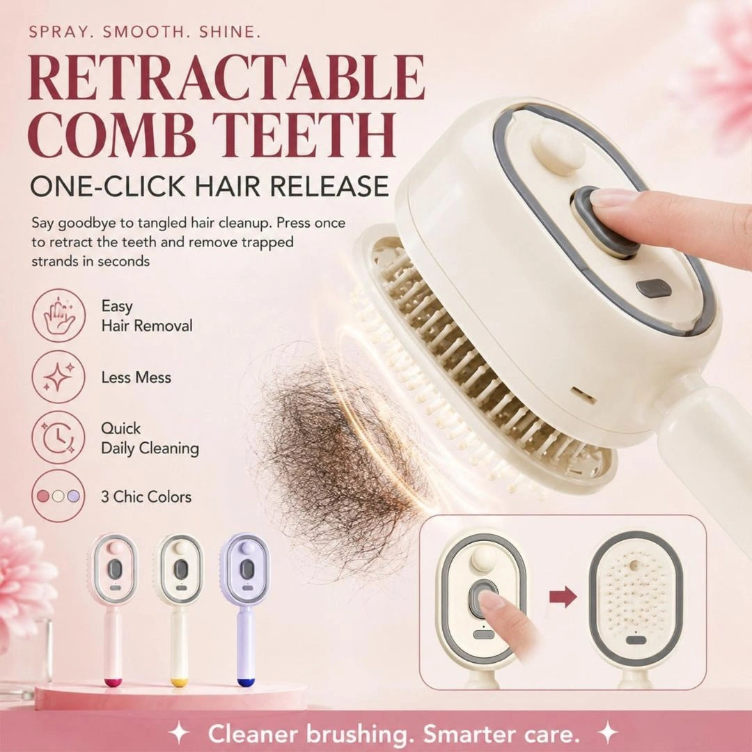 Electric Spray Air Cushion Massage Comb