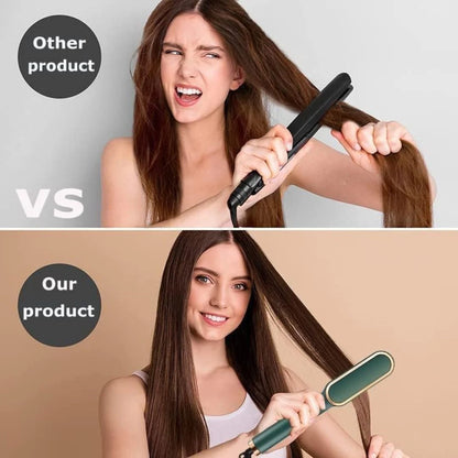 Hair Straightener Comb Brush for Women