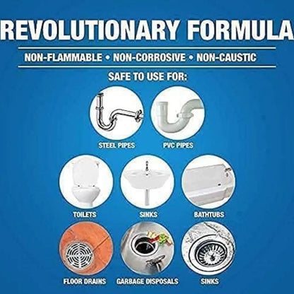 Powerful Sink & Drain Blockage Cleaner Powder (Buy 1 Get 1 Free)