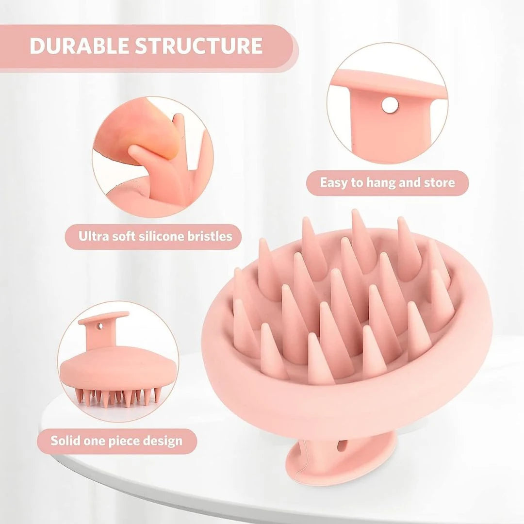 Soft Silicone Scalp Massage Brush