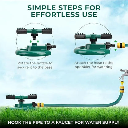 Lawn sprinkle automatic garden water sprinklers system