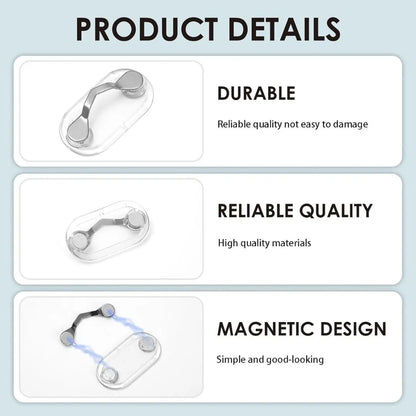 Magnetic Glasses Holder for Spectacles and Eyewear