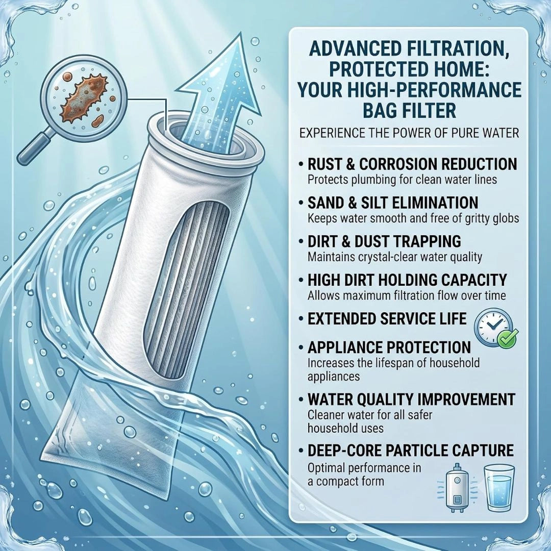 Bag Filter for Water Tank (Set of 3)