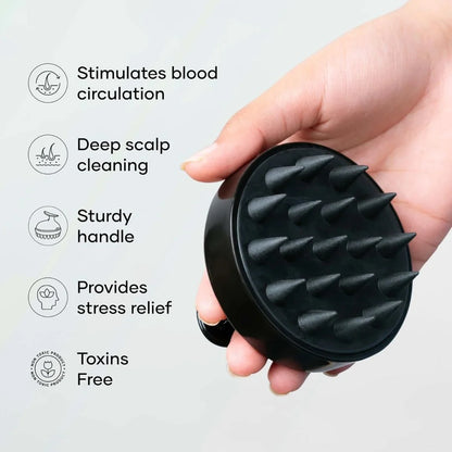 Soft Silicone Scalp Massage Brush