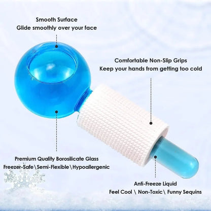 Facial Ice Globe Smart Cool Face Roller Ball