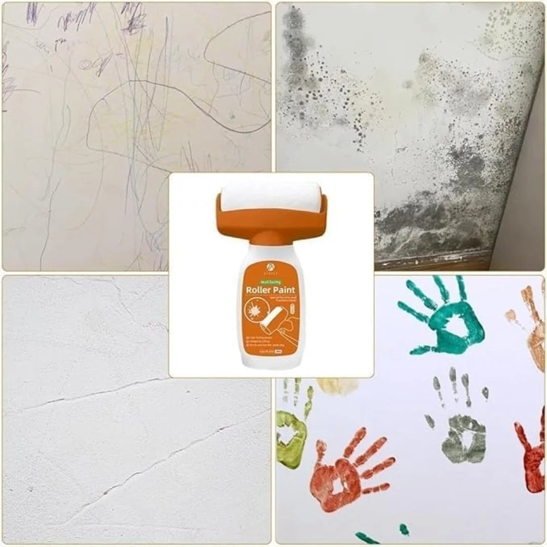 Paint Roller Brush with Built-in Paint Container