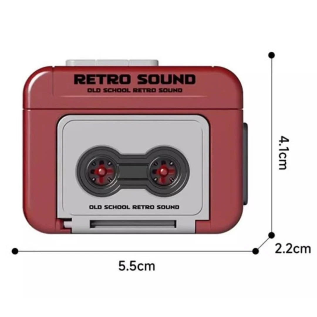 Keychain Retro Sound Mini Voice Recorder Style