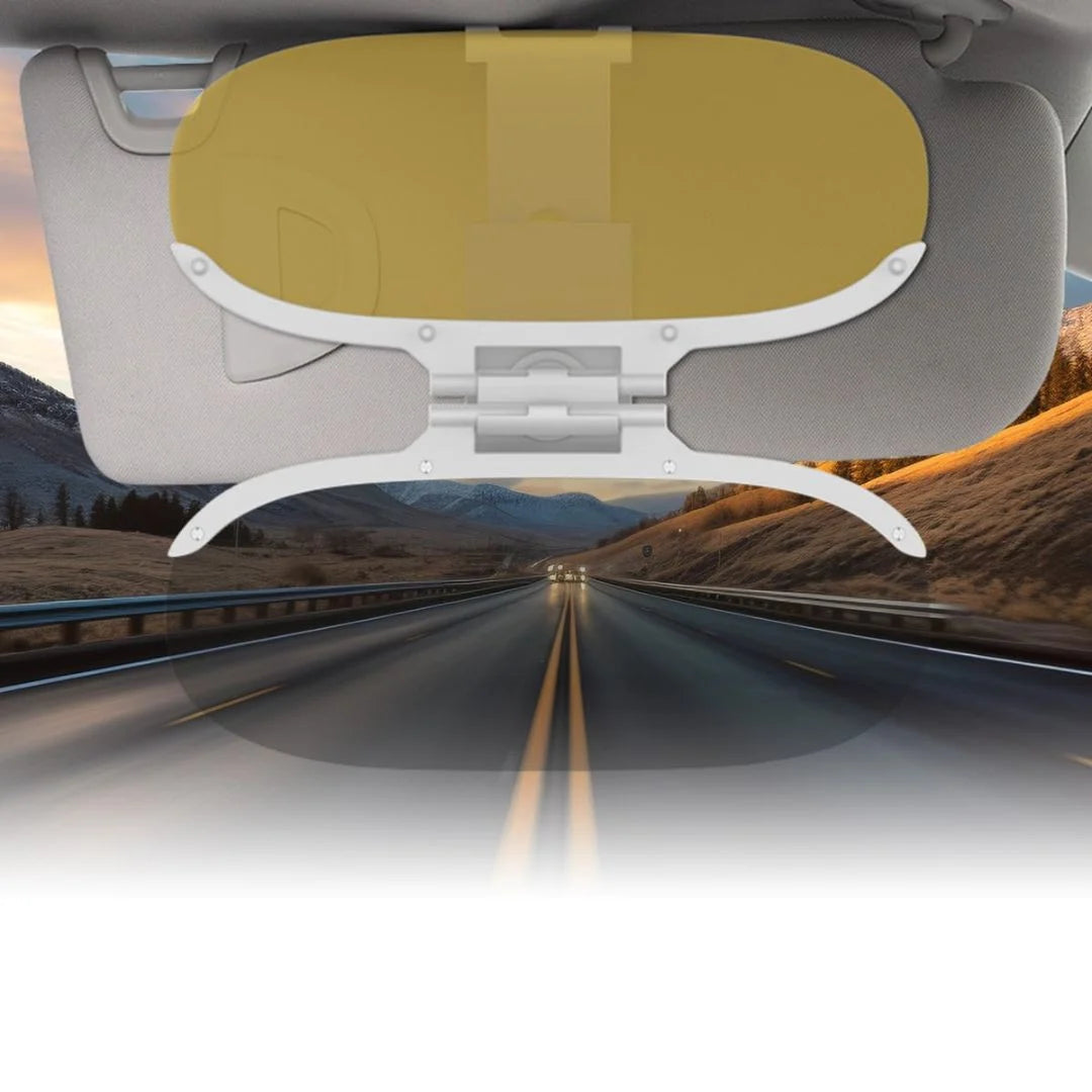 Dual-Lens Anti Glare Visor for Car