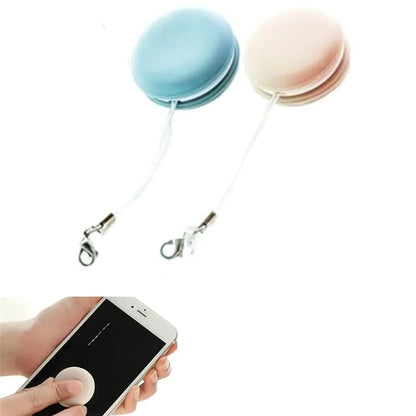 Portable Phone Screen and Eyeglass Brush Cleaner