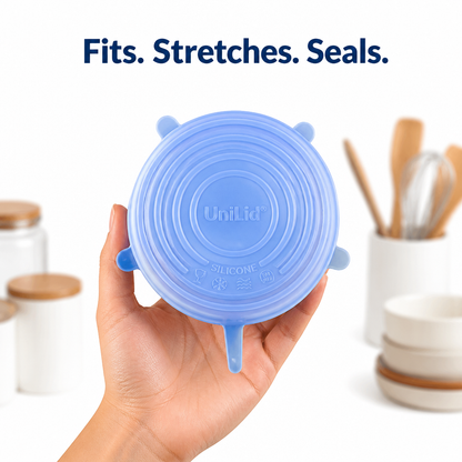 Stretchable Silicone Lids Set