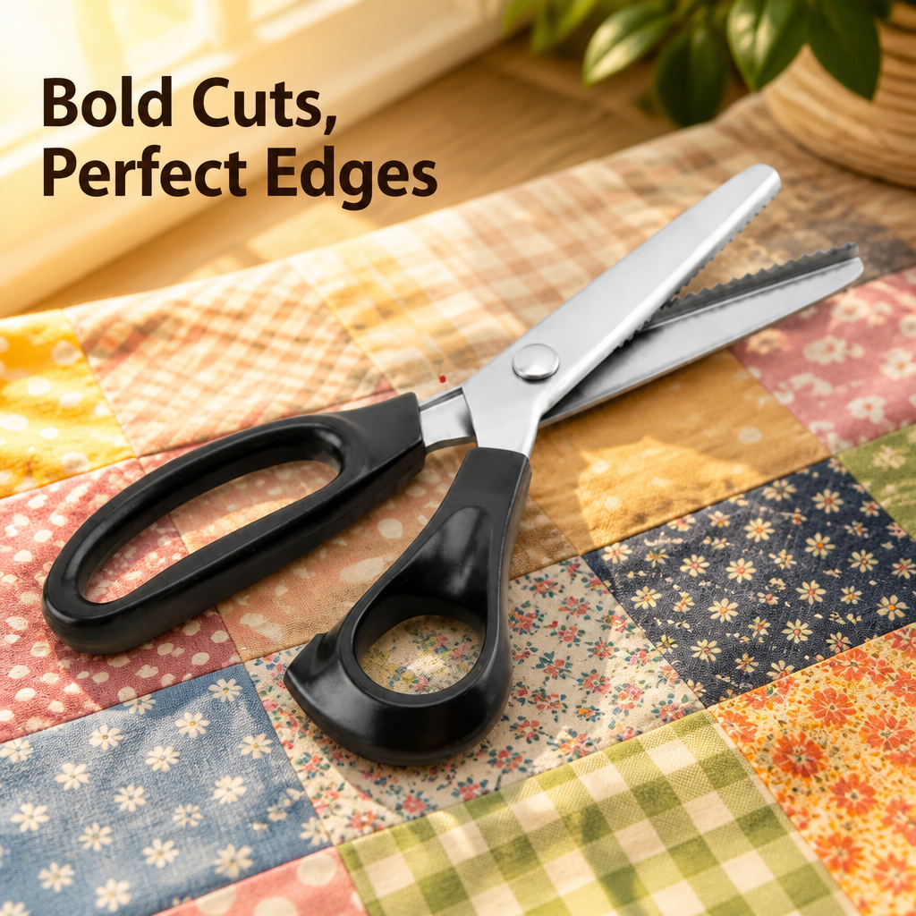 Stainless Steel Zig-Zag Pinking Shears