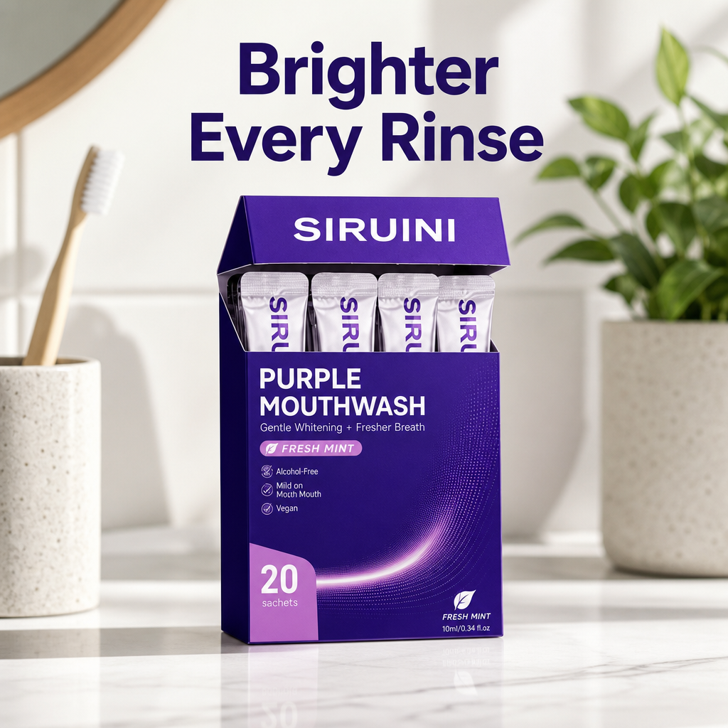 Purple Mouthwash Sachets (Pack Of 20)