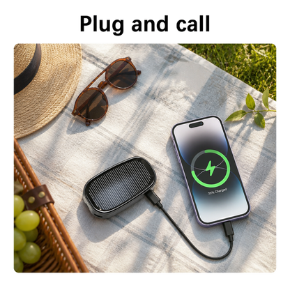 Solar Keychain Charger Powerbank (1200 mAh)