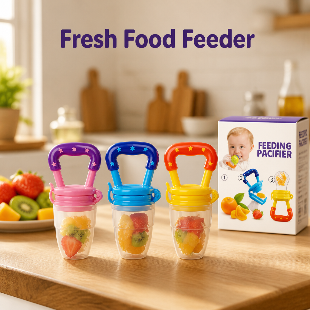Silicone Baby Fruit Feeder(Buy 1 Get 1 Free)