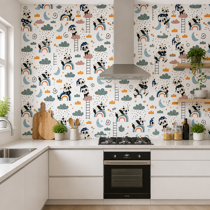 Waterproof Kitchen Wallpaper