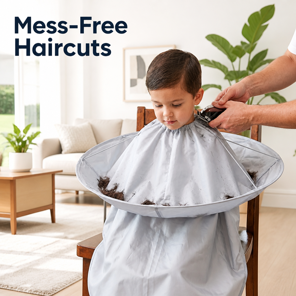 Hair Cutting Cape Kit