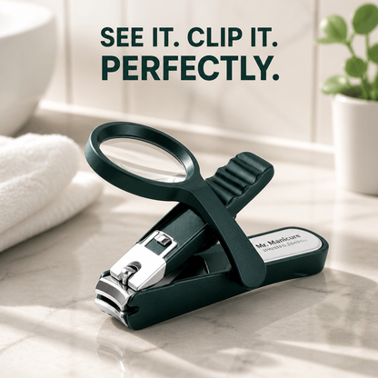 Nail Clippers with Magnifier