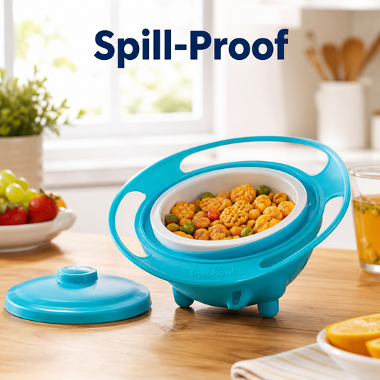 Spill-Proof Snack Bowl