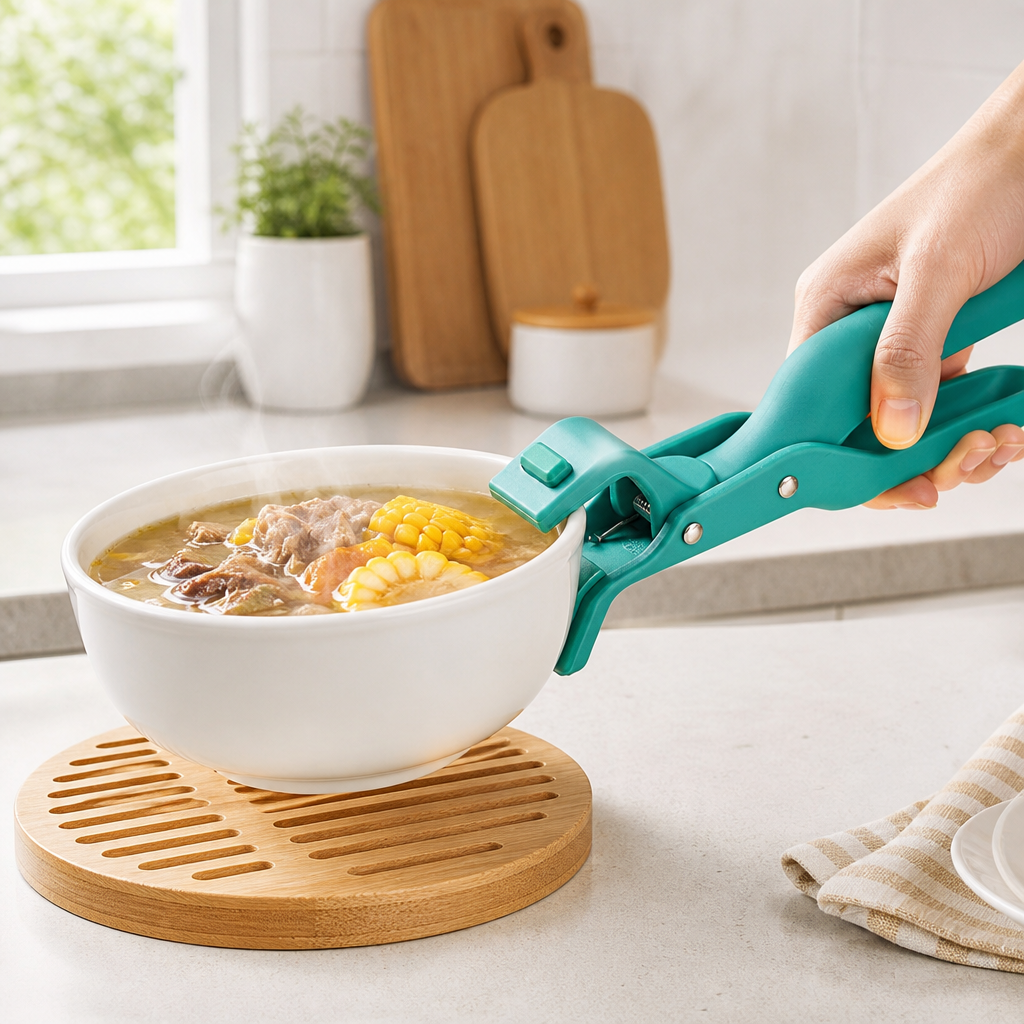 Multi-Purpose Anti-Scalding Bowl Holder Clip