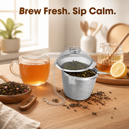 Stainless Steel Basket Tea Infuser