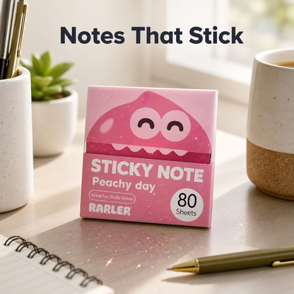 Glitter Sticky Notes(Pack of 4)