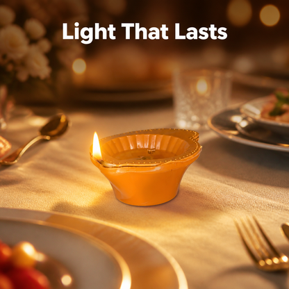 Water-Activated Light Diya(Set Of 6 Pcs)