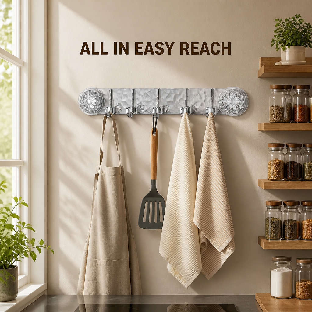 Wall-Mounted Suction Hook Rack(Buy 1 Get 1 Free)