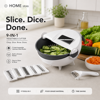 9-in-1 Smart Vegetable Cutter