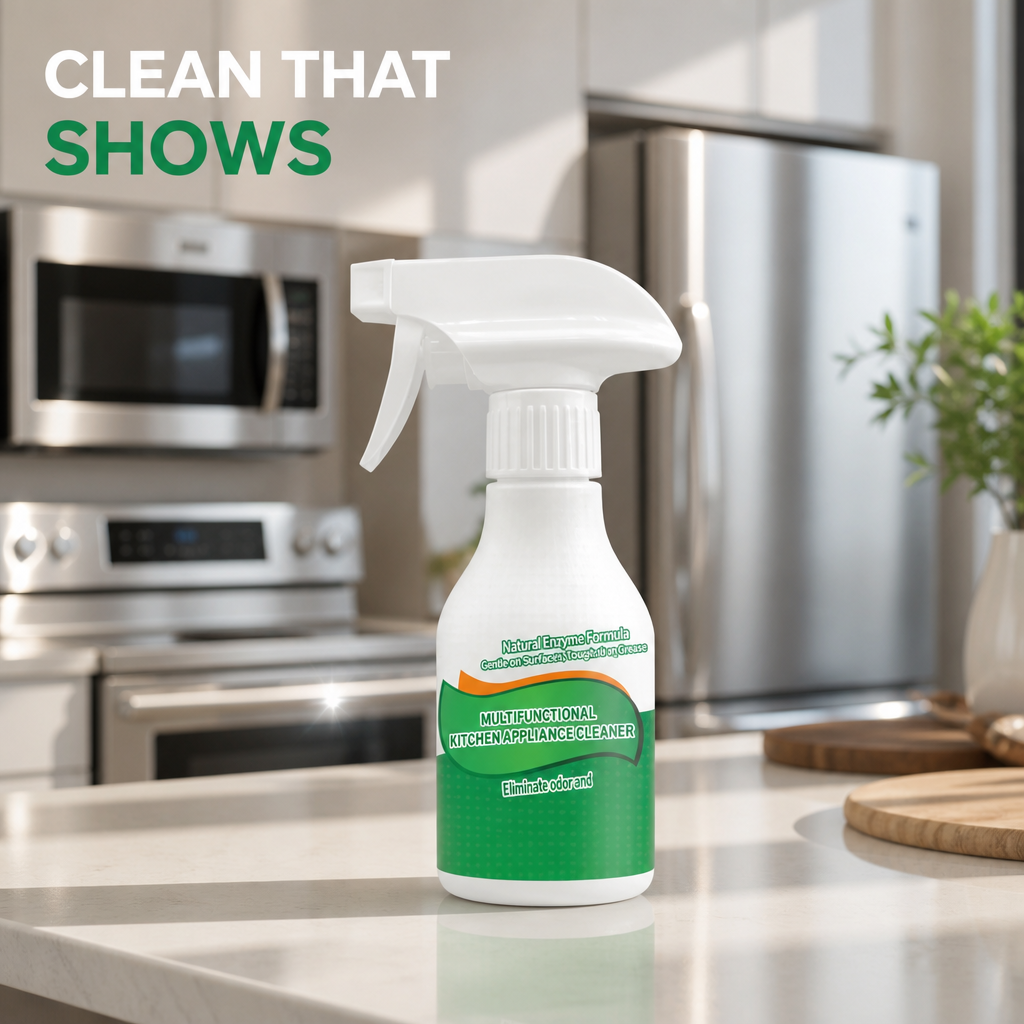 Multi-Functional Kitchen Appliance Cleaner