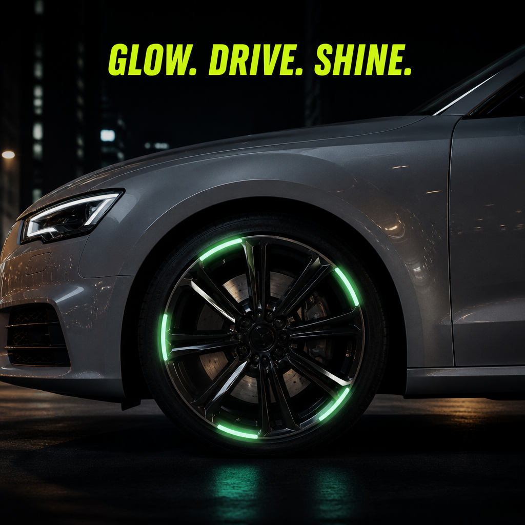 Reflective Wheel Tire Rim Sticker