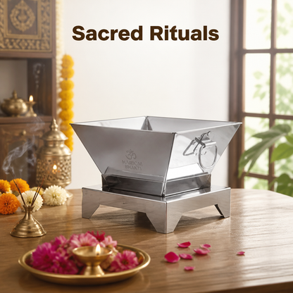 Stainless Steel Hawan Kund