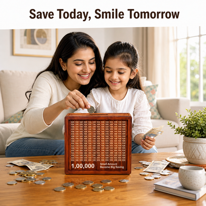 Savings Goal Money Box (₹1 Lakh)
