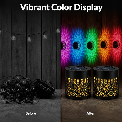 Color-Changing Solar Lanterns