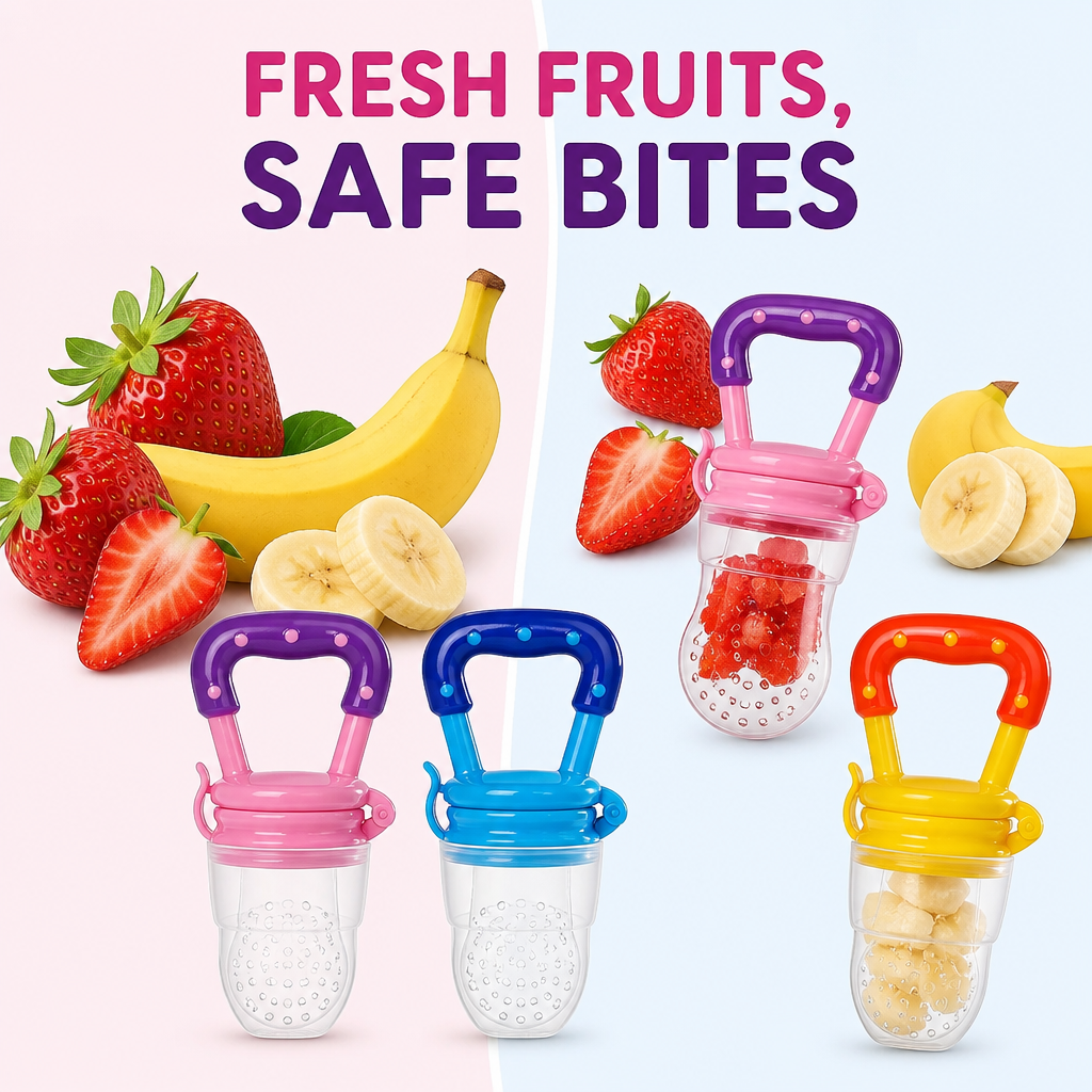 Silicone Baby Fruit Feeder(Buy 1 Get 1 Free)