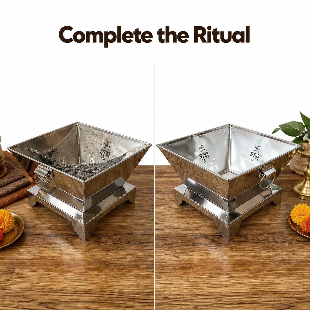 Stainless Steel Hawan Kund