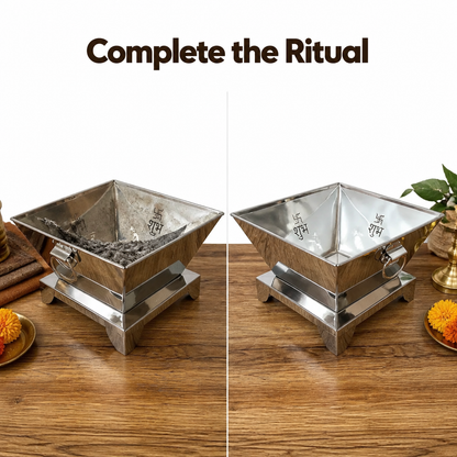 Stainless Steel Hawan Kund