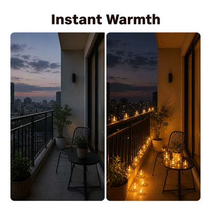 Crystal LED Light(Pack of 4Pcs)