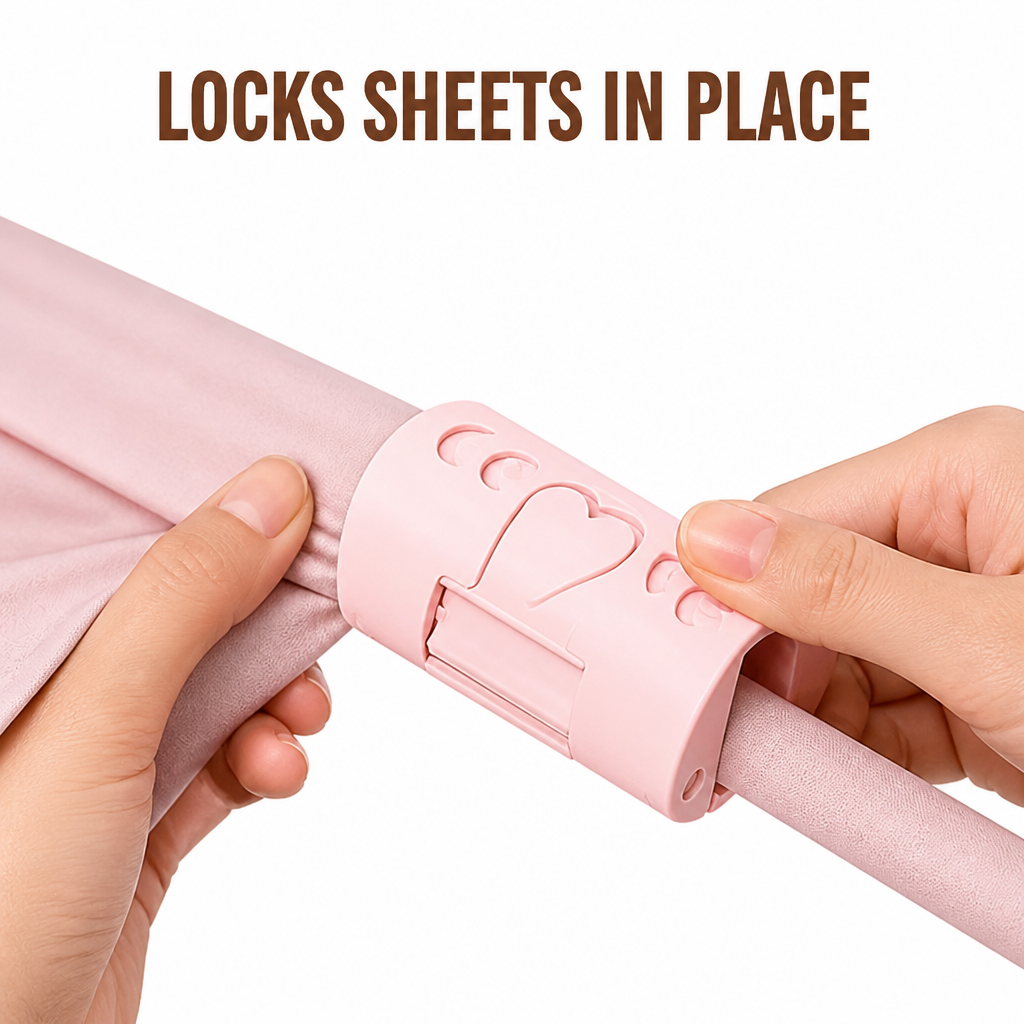 Adjustable Bed Sheet Clips Buy 1 Get 1  Free (Set Off 6)