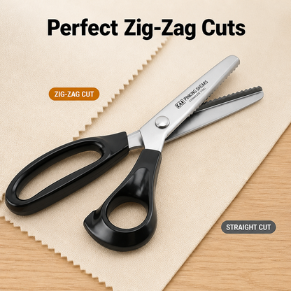 Stainless Steel Zig-Zag Pinking Shears
