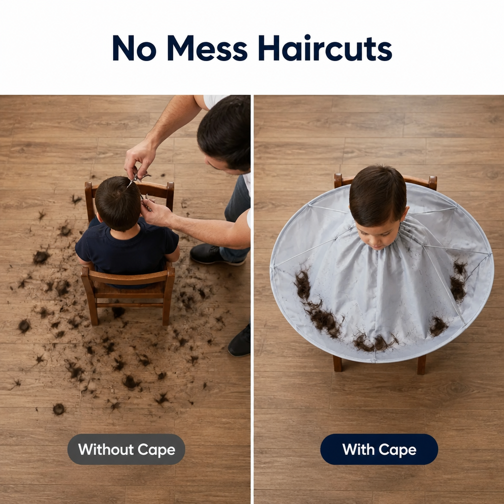 Hair Cutting Cape Kit