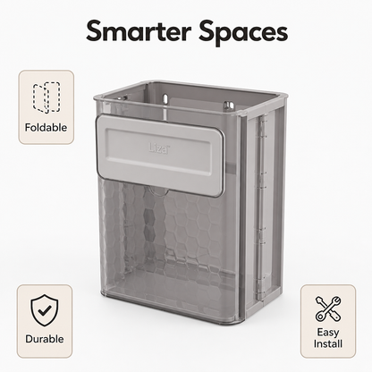 Collapsible Wall-Mount Bin