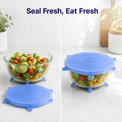 Stretchable Silicone Lids Set