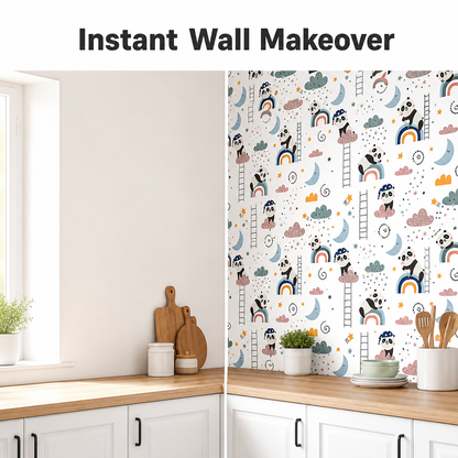 Waterproof Kitchen Wallpaper