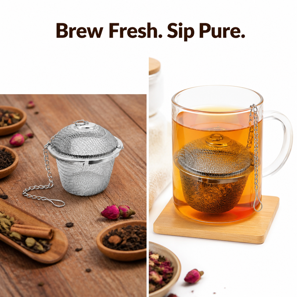 Stainless Steel Basket Tea Infuser
