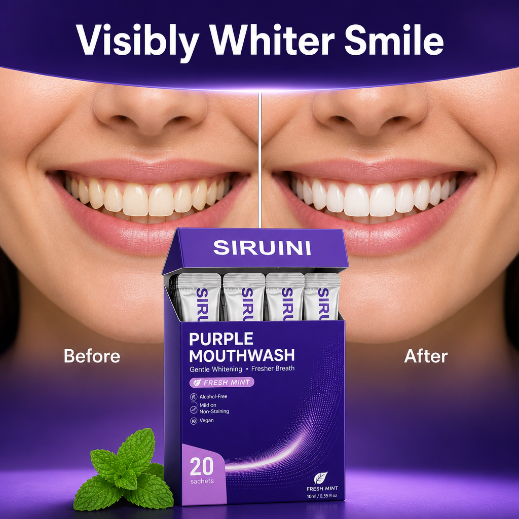 Purple Mouthwash Sachets (Pack Of 20)
