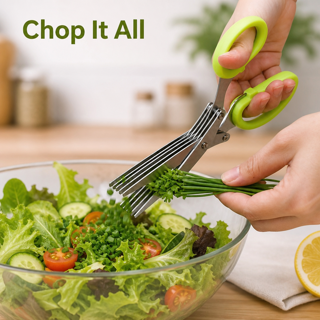 Multipurpose 5 Blade Scissors