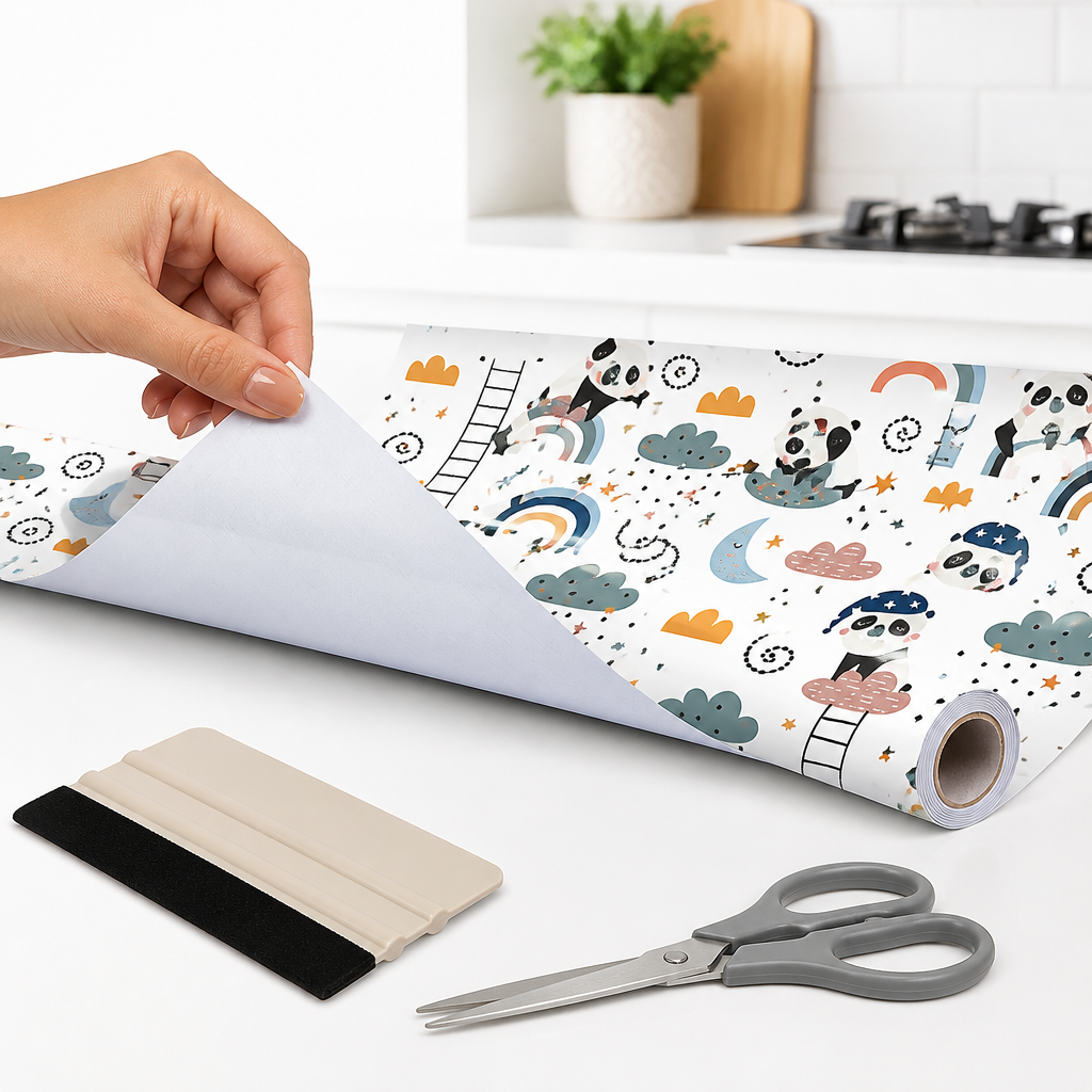 Waterproof Kitchen Wallpaper