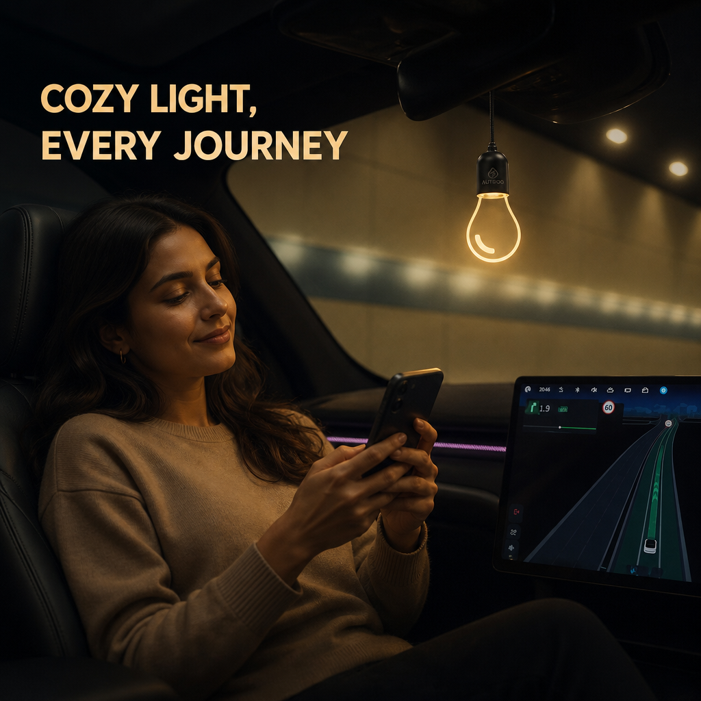 Ambient Soft Light Bulb Car Decor