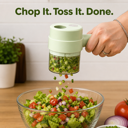Handheld Electric Vegetable Cutter