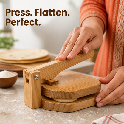 Wooden Roti Maker